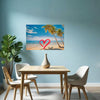 LOVE OCEAN BEACH Original Wall Art Decor Love Collection Peel & Stick Affordable Long Lasting Home Design Gift