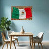 MEXICAN FLAG Original Wall Art Decor Flag Collection Peel & Stick Affordable Long Lasting Home Design Gift