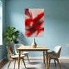Abstract RED SPLASH Wall Art Decor Peel & Stick Removable Repositionable Frameable Home Decor Gift