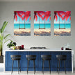 SWING BEACH Original Wall Art Decor Blue Beauty Design Home Affordable Long Lasting Gift