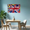 UK FLAG Original Wall Art Decor Flag Collection Peel & Stick Affordable Long Lasting Home Design Gift