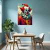 CLOWN AT THE CIRCUS Portrait  Original Wall Art Decor Beauty Design Home Affordable Long Lasting Gift