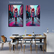 CITY MODEL Portrait  Original Wall Art Decor Beauty Design Home Affordable Long Lasting Gift
