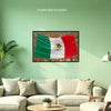 MEXICAN FLAG Original Wall Art Decor Flag Collection Peel & Stick Affordable Long Lasting Home Design Gift