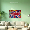 UK FLAG Original Wall Art Decor Flag Collection Peel & Stick Affordable Long Lasting Home Design Gift