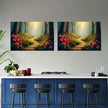 Landscape GARDEN IN HEAVEN No 1 Original Wall Art Decor Peel & Stick Affordable Long Lasting Home Design Gift