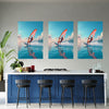 WINDSURFING Wall Art Sport Decor Peel & Stick Removable Repositionable Frameable Home Decor Gift