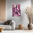 MAUVE Cubism Original Wall Art Decor Blue Beauty Design Home Affordable Long Lasting Gift