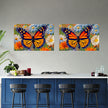 MONARCH BUTTERFLY Original Wall Art Decor Peel & Stick Affordable Long Lasting Home Design Gift