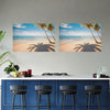 OCEAN BEACH Original Wall Art Decor Peel & Stick Affordable Long Lasting Home Design Gift