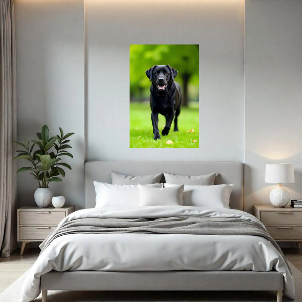 LABRADOR RETRIEVER Wall Art Decor Peel & Stick Removable Repositionable Frameable Home Decor Gift