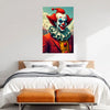 CLOWN AT THE CIRCUS Portrait  Original Wall Art Decor Beauty Design Home Affordable Long Lasting Gift