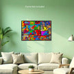 ENTERTAINMENT Original Wall Art Decor Pop Art Collection Peel & Stick Affordable Long Lasting Home Design Gift