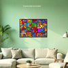 ENTERTAINMENT Original Wall Art Decor Pop Art Collection Peel & Stick Affordable Long Lasting Home Design Gift