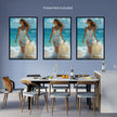 GLAMOR BEACH No 2 Original Wall Art Decor Blue Beauty Design Home Affordable Long Lasting Gift