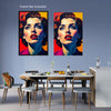 Pop Art PORTRAIT No 1  Original Wall Art Decor Beauty Design Home Affordable Long Lasting Gift