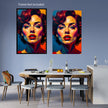 Pop Art PORTRAIT No 2  Original Wall Art Decor Beauty Design Home Affordable Long Lasting Gift