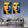 Pop Art PORTRAIT No 7  Original Wall Art Decor Beauty Design Home Affordable Long Lasting Gift