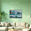 RISING OCEAN Original Wall Art Decor Peel & Stick Affordable Long Lasting Home Design Gift