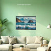 RISING OCEAN Original Wall Art Decor Peel & Stick Affordable Long Lasting Home Design Gift