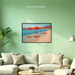 RISING OCEAN No 2 Original Wall Art Decor Peel & Stick Affordable Long Lasting Home Design Gift