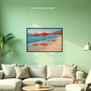 RISING OCEAN No 2 Original Wall Art Decor Peel & Stick Affordable Long Lasting Home Design Gift