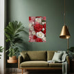 ROSES Wall Art Decor Peel & Stick Removable Repositionable Frameable Home Decor Gift