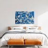 Abstract CUBISM Wall Art Decor Peel & Stick Removable Repositionable Frameable Home Decor Gift