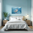 Wall Art Decor Peel & Stick Removable Repositionable Decal SWAN Affordable Home Decor Gift