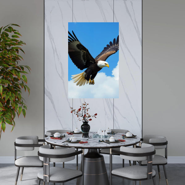 EAGLE  Wall Art Decal - Peel & Stick, Removable, Repositionable – Affordable Home Decor Gift