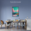 BITCOIN RICH Original Wall Art Decor Blue Beauty Design Home Affordable Long Lasting Gift
