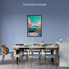 BITCOIN RICH Original Wall Art Decor Blue Beauty Design Home Affordable Long Lasting Gift