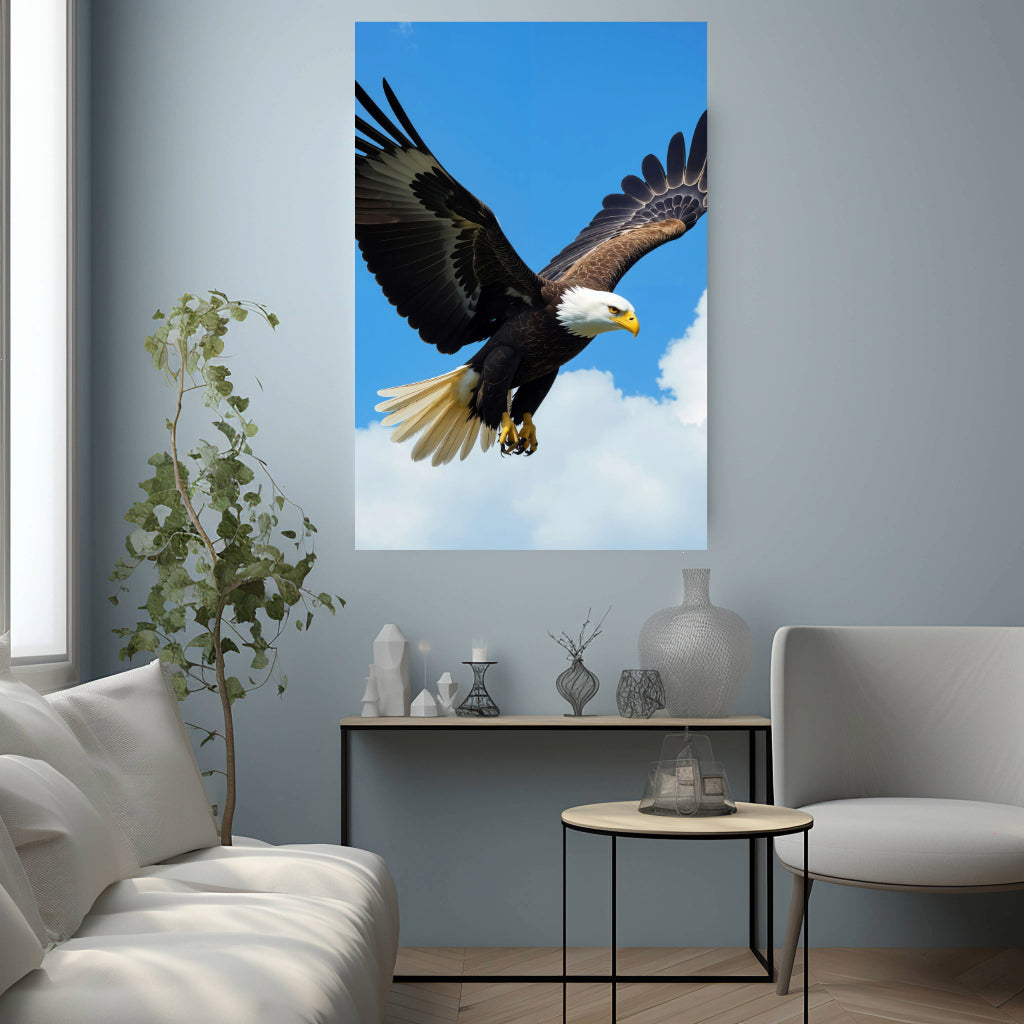 EAGLE  Wall Art Decal - Peel & Stick, Removable, Repositionable – Affordable Home Decor Gift