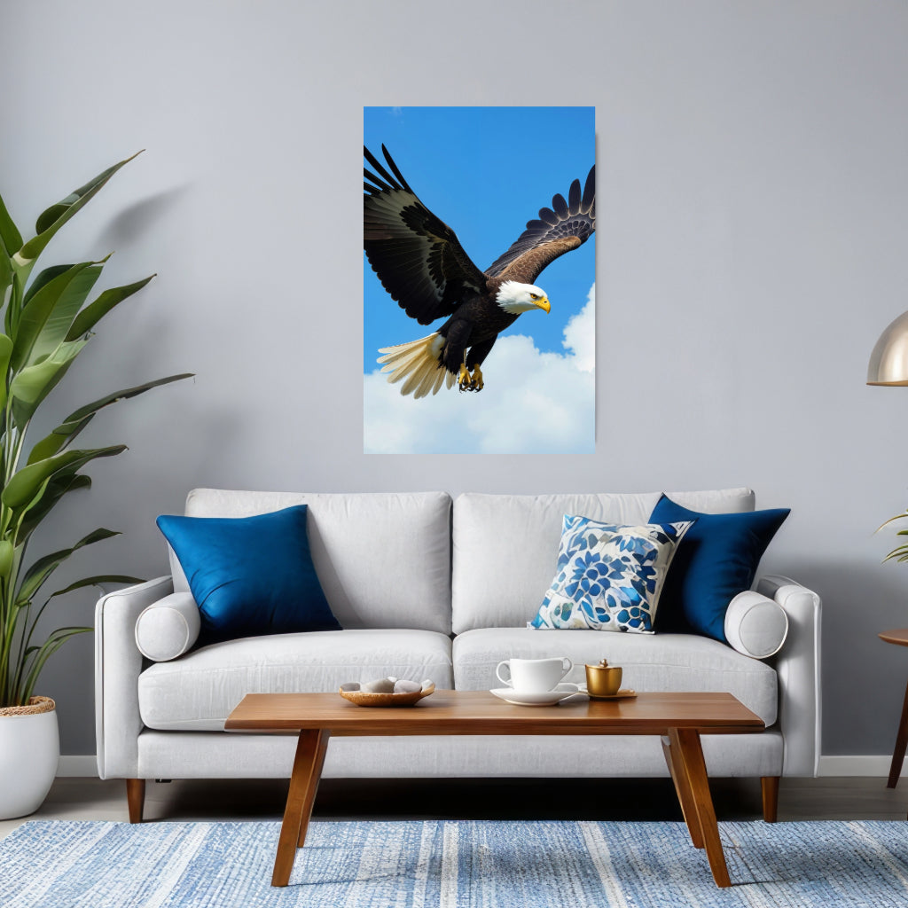 EAGLE  Wall Art Decal - Peel & Stick, Removable, Repositionable – Affordable Home Decor Gift