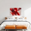 Abstract RED SPLASH Wall Art Decor Peel & Stick Removable Repositionable Frameable Home Decor Gift
