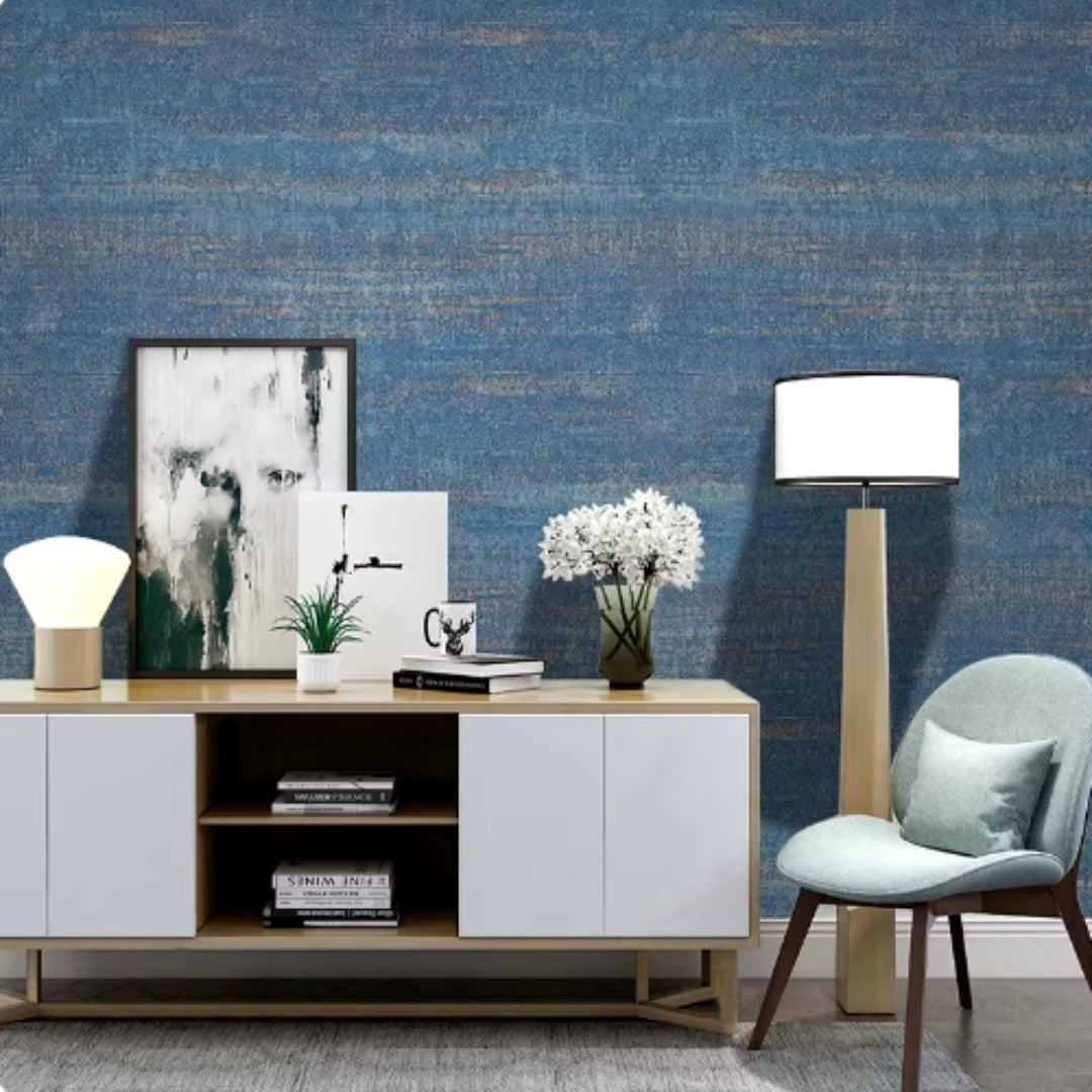 Modern Blue #15 | Modern Wallcovering Home Decor | 9+ Sizes