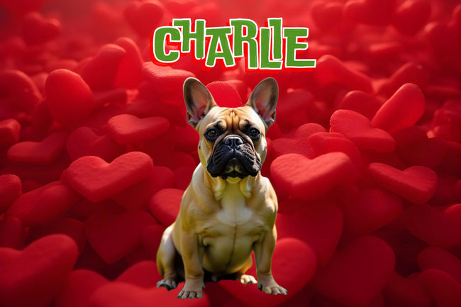 RED HEARTS Personalizable 36