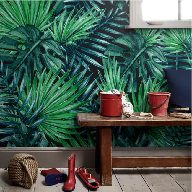 Rainforest Mural Wallcovering  #35 | 7 Formats | 9+ Sizes