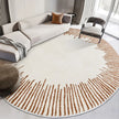 Modern Minimalist Round Rug Fluffy Soft #4 | 10 Designs | 5 Sizes