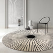 Modern Minimalist Round Rug Fluffy Soft #4 | 10 Designs | 5 Sizes