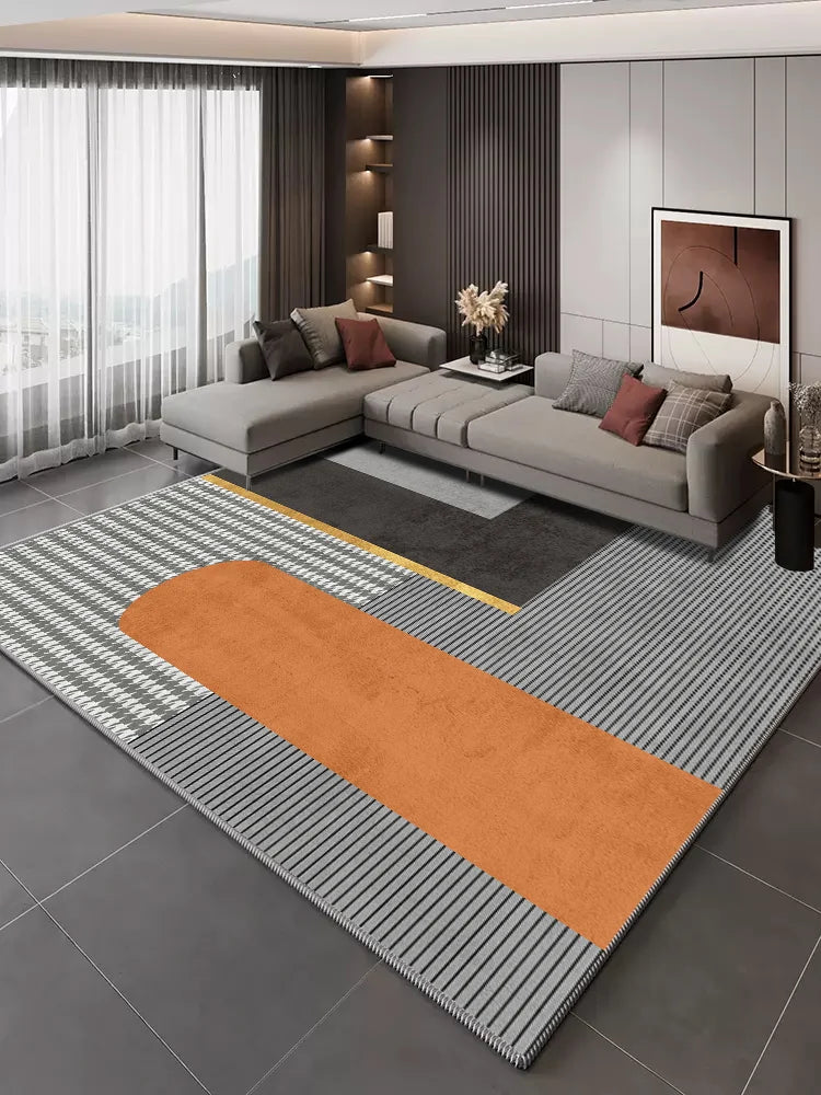 Abstract Design Modern Rugs #3 | Bedroom, Dining, Living Rooms + | 7 Sizes | 5 Designs