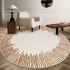 Modern Minimalist Round Rug Fluffy Soft #4 | 10 Designs | 5 Sizes