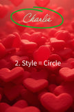 RED HEARTS Personalizable 24
