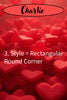 RED HEARTS Personalizable 24
