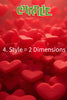 RED HEARTS Personalizable 24